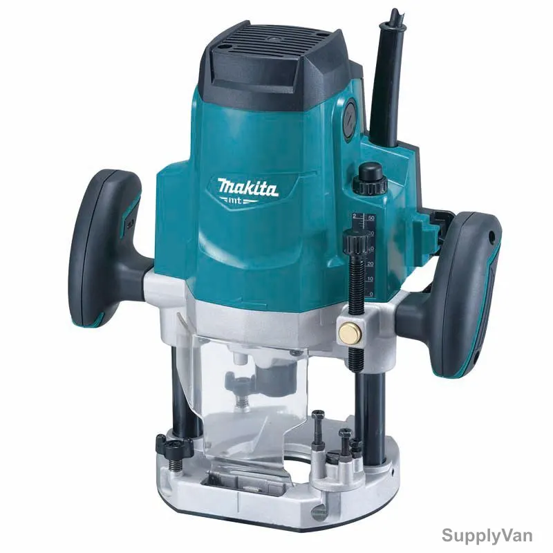 Makita MT Series Blue Plunge Router, M3600B, 1650W, 22000 RPM, 0-60MM