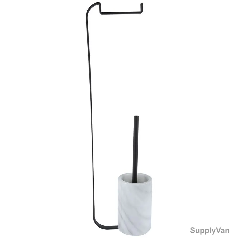 High Trend Paper and Brush Holder, NN6077, Black Colour, Steel