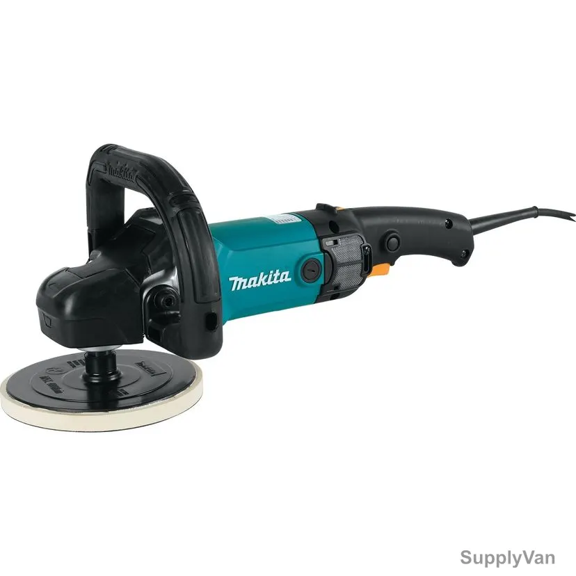 Makita Polisher, 9237C, 3200 RPM No Load, 7 Inch Disc, 431MM Length