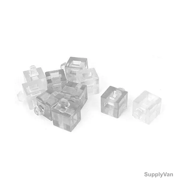 Extrusion Spacer Partitions Glass Connection, 30 Series, Rubber, Clear, 17.5 x 20MM
