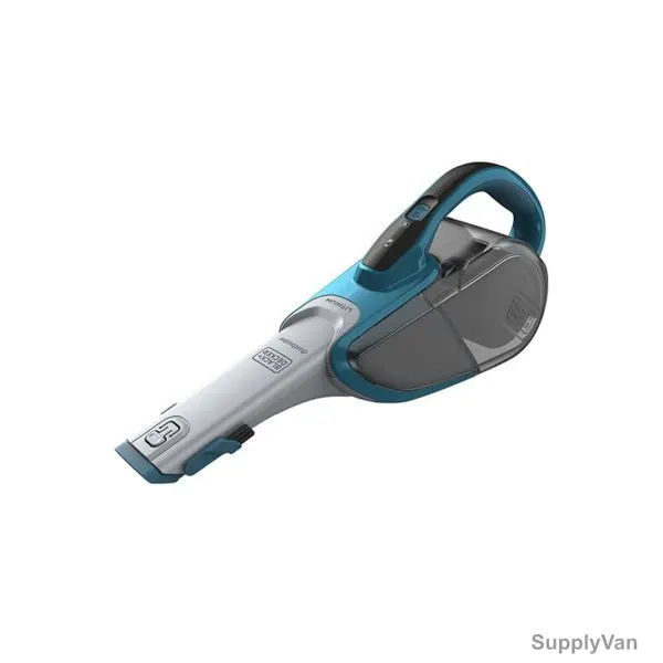 Black and Decker Cordless Vacuum Cleaner, DVJ320J-B5, 21.6Wh, 0.6L, Green and Grey