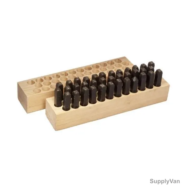 Young Bros Combination Letter and Figure Set, 06364, 1/4 Inch, 36PCS