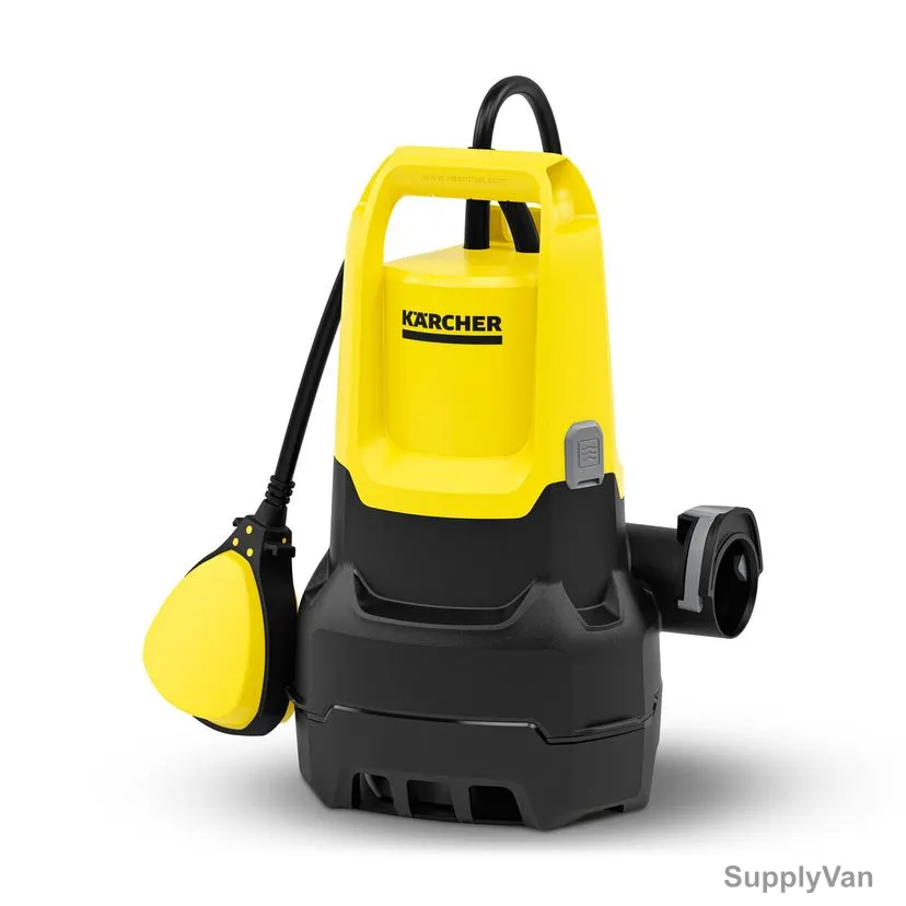 Karcher Submersible Dirty Water Pump, 16458010, 280W, 0.6 Bar, 9500 Ltr/Hr Flow Rate