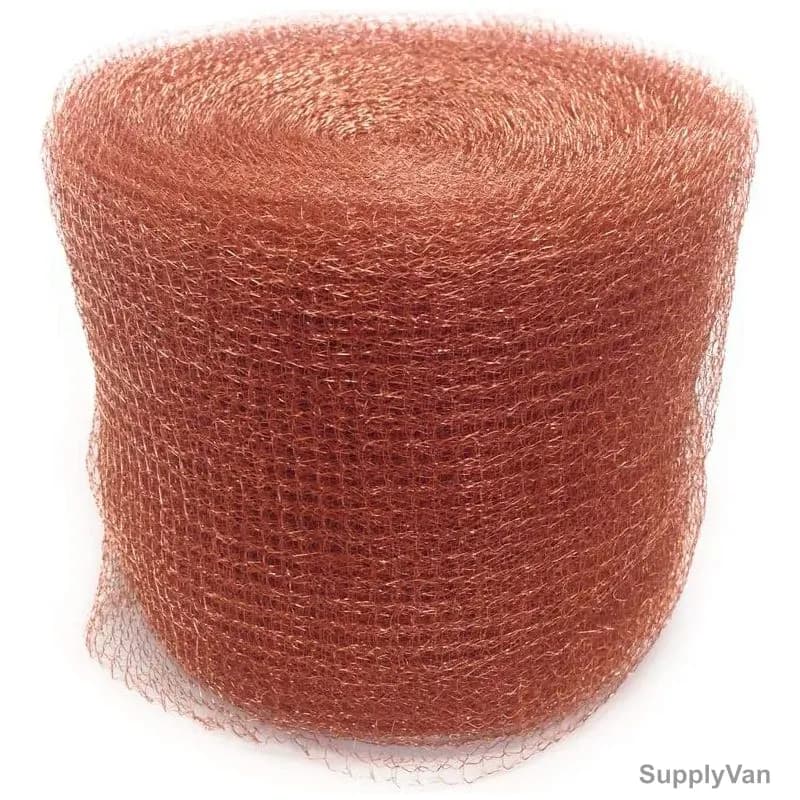 Amarine Copper Wire Mesh, 5 Inch Width x 100 Feet Length, Brown