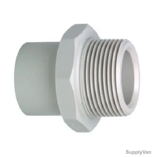 Philmac Male Adaptor, Polypropylene, 1/2 Inch