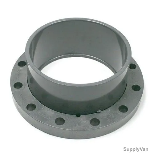 Gf High Pressure Flange Adaptor, PVC, 6 Inch