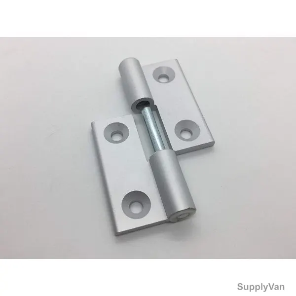 Extrusion Right Detachable Hinge, 30 Series, 4 Hole, Aluminium, 60 x 60MM