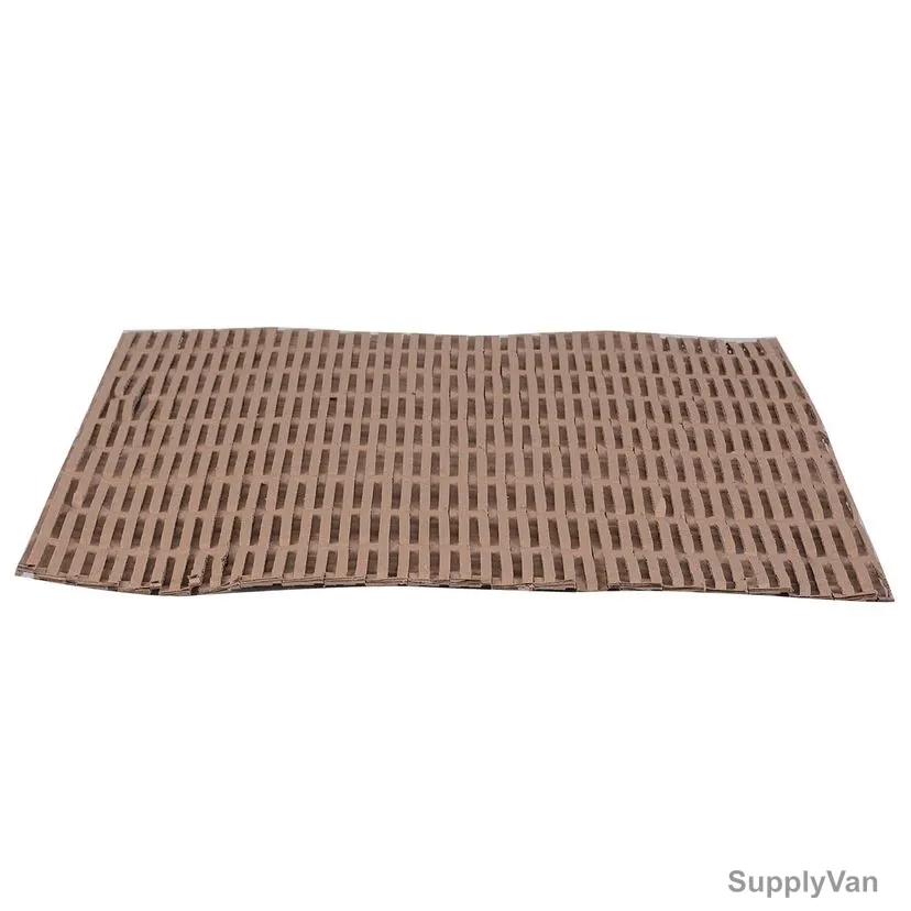 Shredded Cardboard Sheet, 3 Ply, 50CM Width x 20 Mtrs Length, Brown