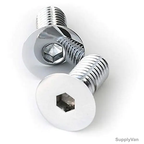 Extrusion Flat Head Bolt, Stainless Steel, M10 x 20 mm, PK50