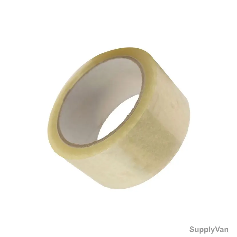 Stationery Tape, 40 Micron, 24MM x 36 Yards, Clear, 18 Rolls/Pack