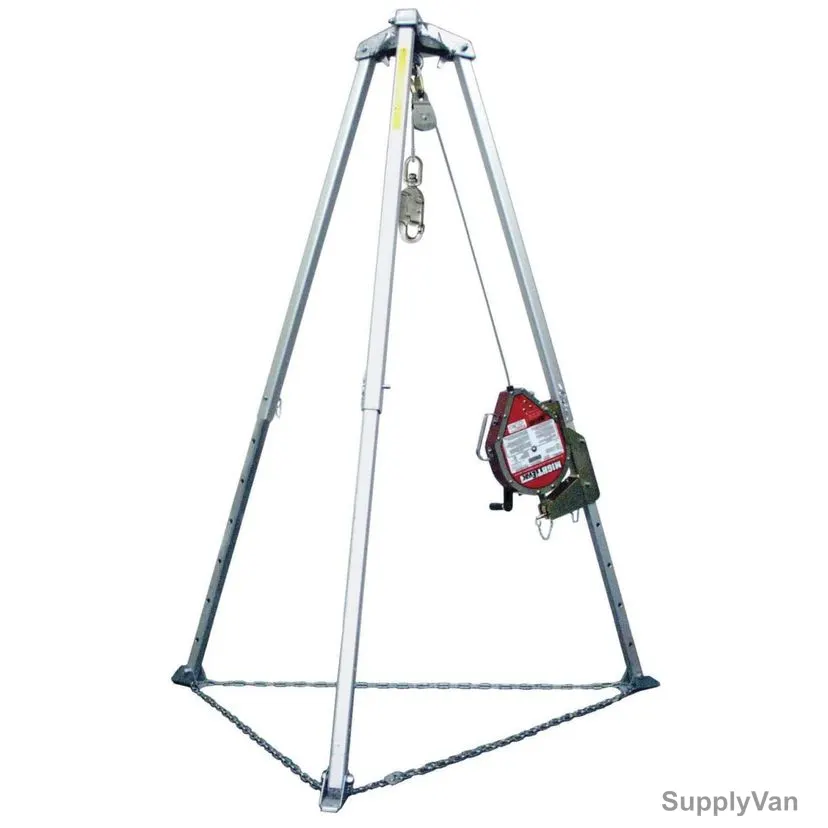 Honeywell Miller MightEvac Complete Confined Space System, MR50GC-Z7-50FT, 50 Feet Cable Length, 300 lb Weight Capacity