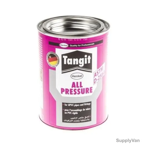 Tangit All Pressure UPVC Pipe Adhesive, ASTM-D-2564, 250 GM