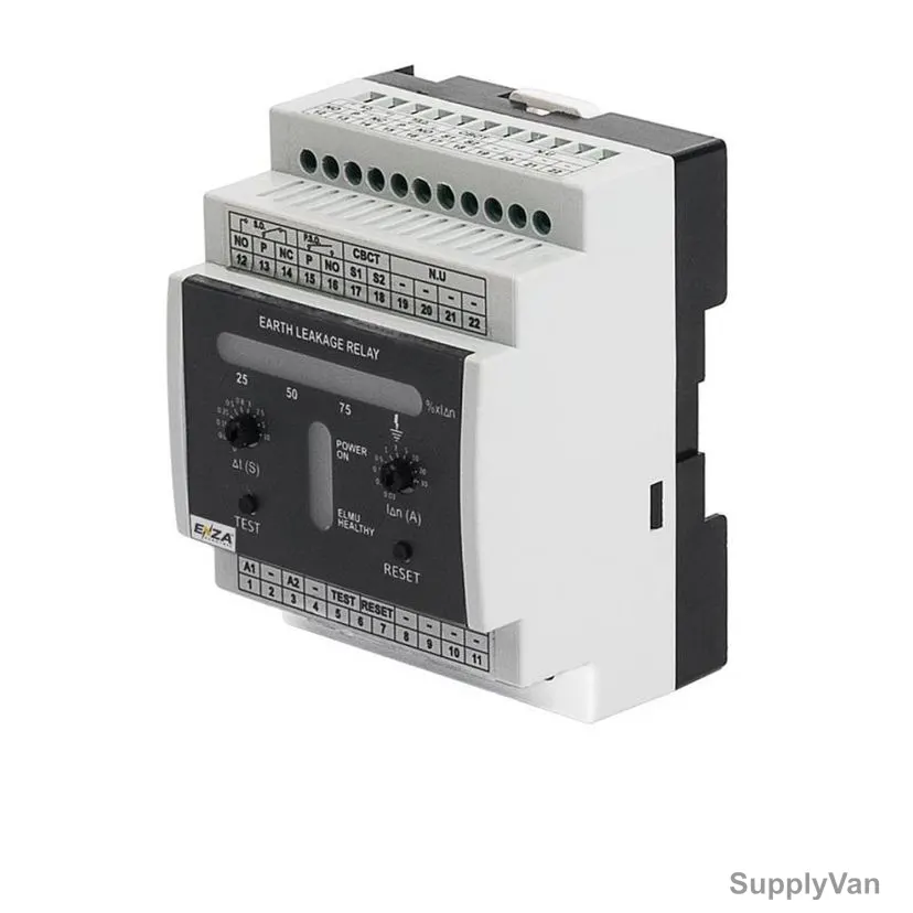 Enza Earth Leakage Relay, 110-240VAC/DC, 30mA