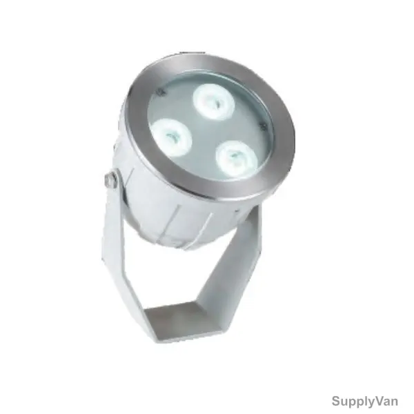 E-Star LED Garden Light, ES6011C, Helen, 9W, 100-240VAC, CoolWhite