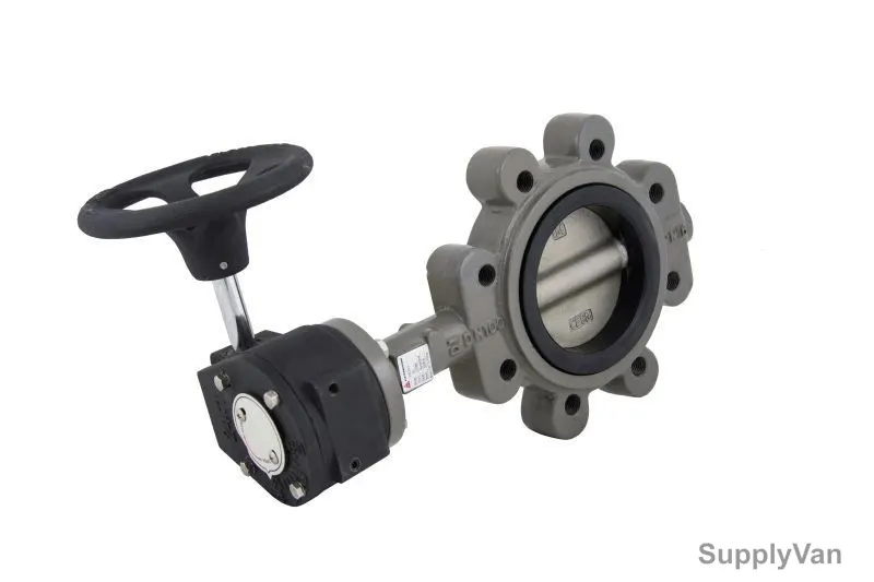 Kistenmacher Gear Lug Type Butterfly Valve, EGK-BV-DN250-A150-G, 10 Inch, DI, 200psi