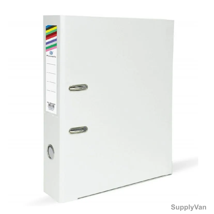 Fis Box File, FSBSFN, Polypropylene, F/S, 210MM Width x 330MM Length, White