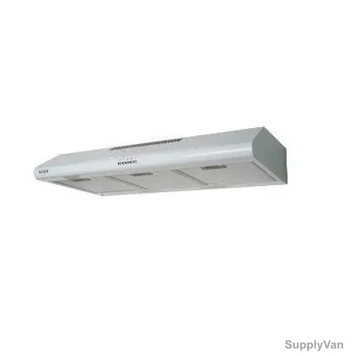 Milano Kitchen Hood, 90CM, White