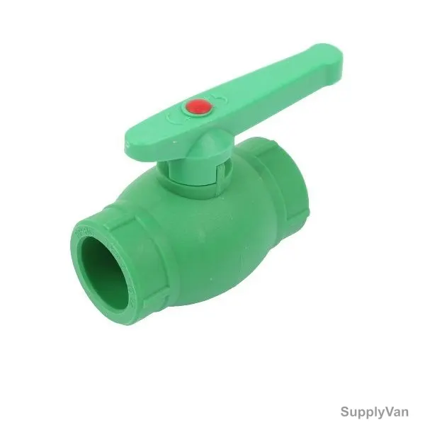 Raktherm Ball Valve, P-PBV-50, PPR, 50MM, Green