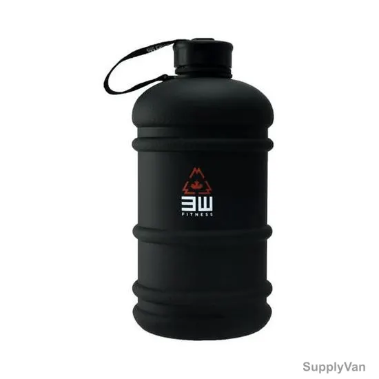 3W Hydrator Bottle, 3WF-8004B, Plastic, 2.2 Ltrs, Matt Black