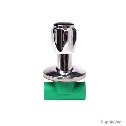 Atlas Concealed Valve, APCV20X0-75, PPR, 20MM Dia x 3/4 Inch, Green