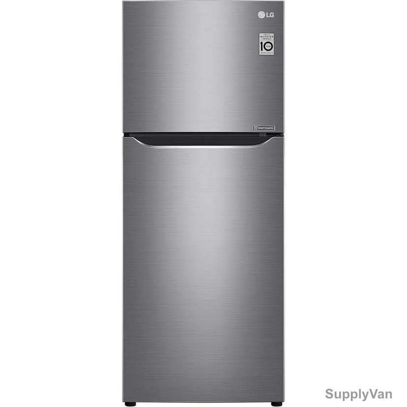 Lg Top Mount Double Door Refrigerator, GR-C345SLBB, 3 Star, 234 Ltrs Capacity, Platinum Silver