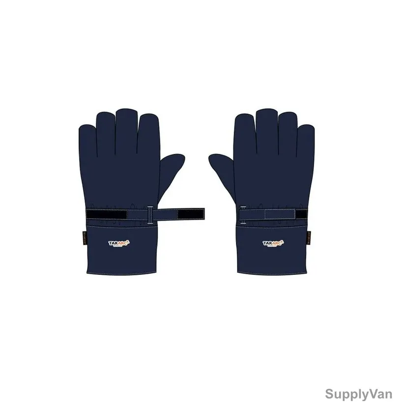 TarArc Mahan Arc Flash Gloves, GL-ARCMH-26, 12 Inch, Navy Blue