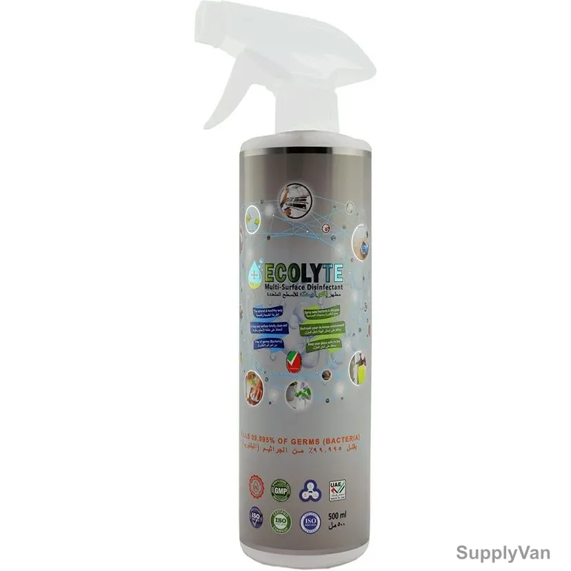 Ecolyte Plus 100% Natural Multi-Surface Disinfectant, 500ML