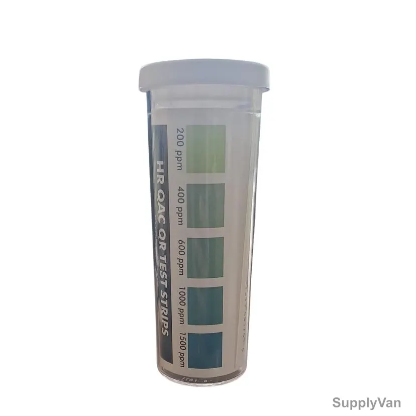 Lamotte High Range QAC QR Test Paper, 2951HR, 200-1500 PPM, 50 Strips/Vial