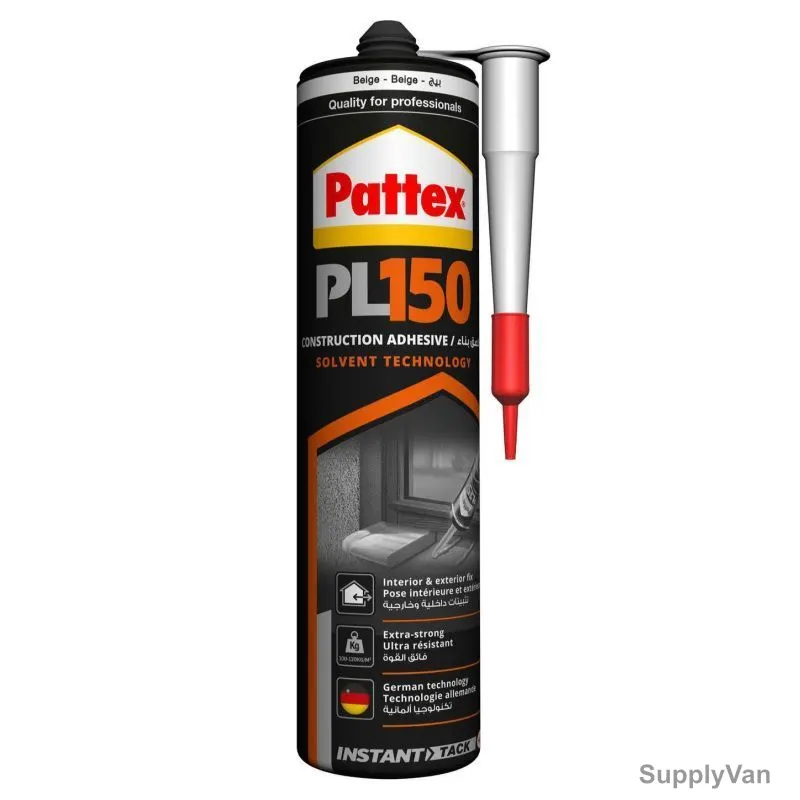 Pattex Construction Adhesive, PL-150, 380GM, 12 Pcs/Pack