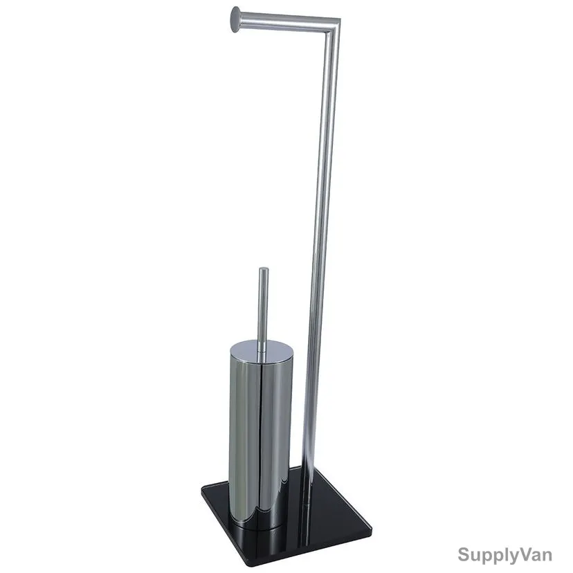 High Trend Standing Towel Bar, NN4061D, Silver Colour, Steel
