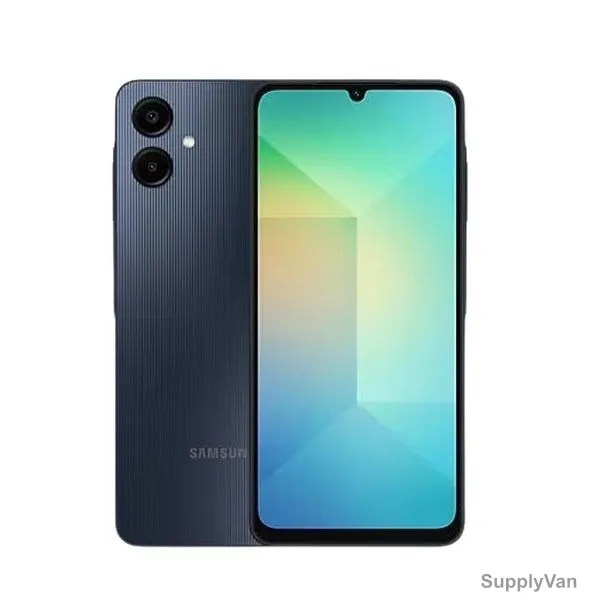 Samsung A06 Galaxy Smartphone, SM-A065FZKGMEA, 6.7 Inch Display Size, 4GB RAM, 128GB Storage, Black